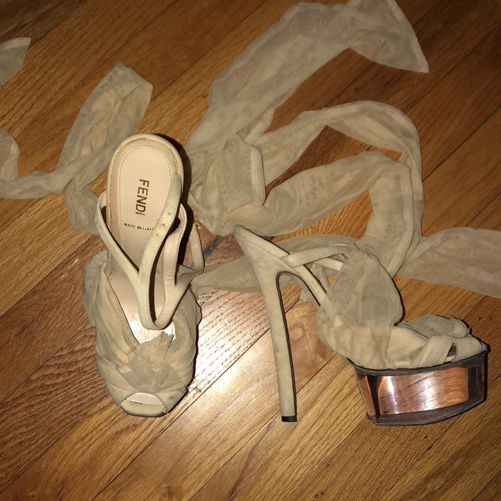 FENDI PLATFORM HEELS